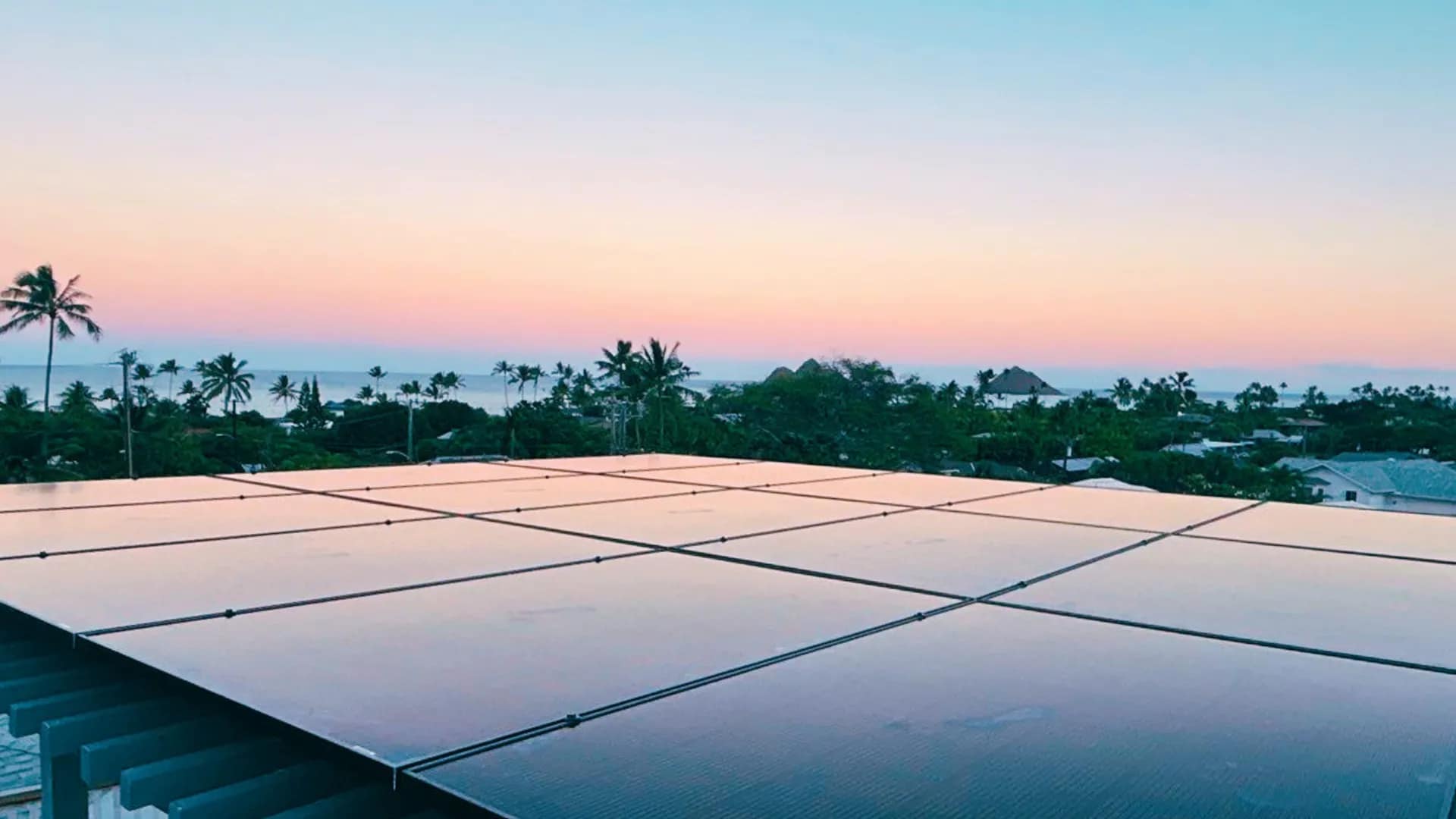 Solar Panel Roof in Lanikai