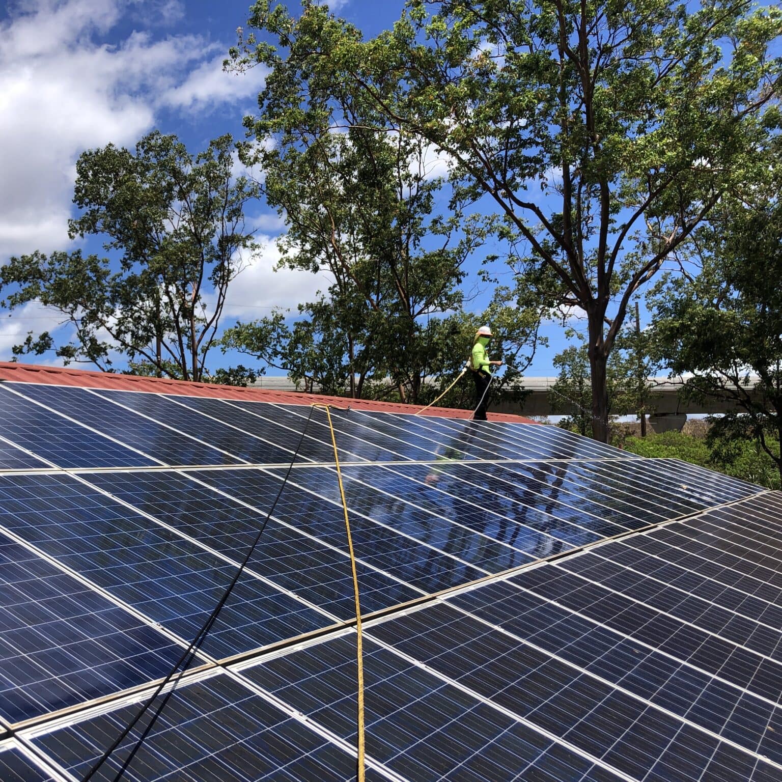 Solar Panel Cleaning and Maintenance