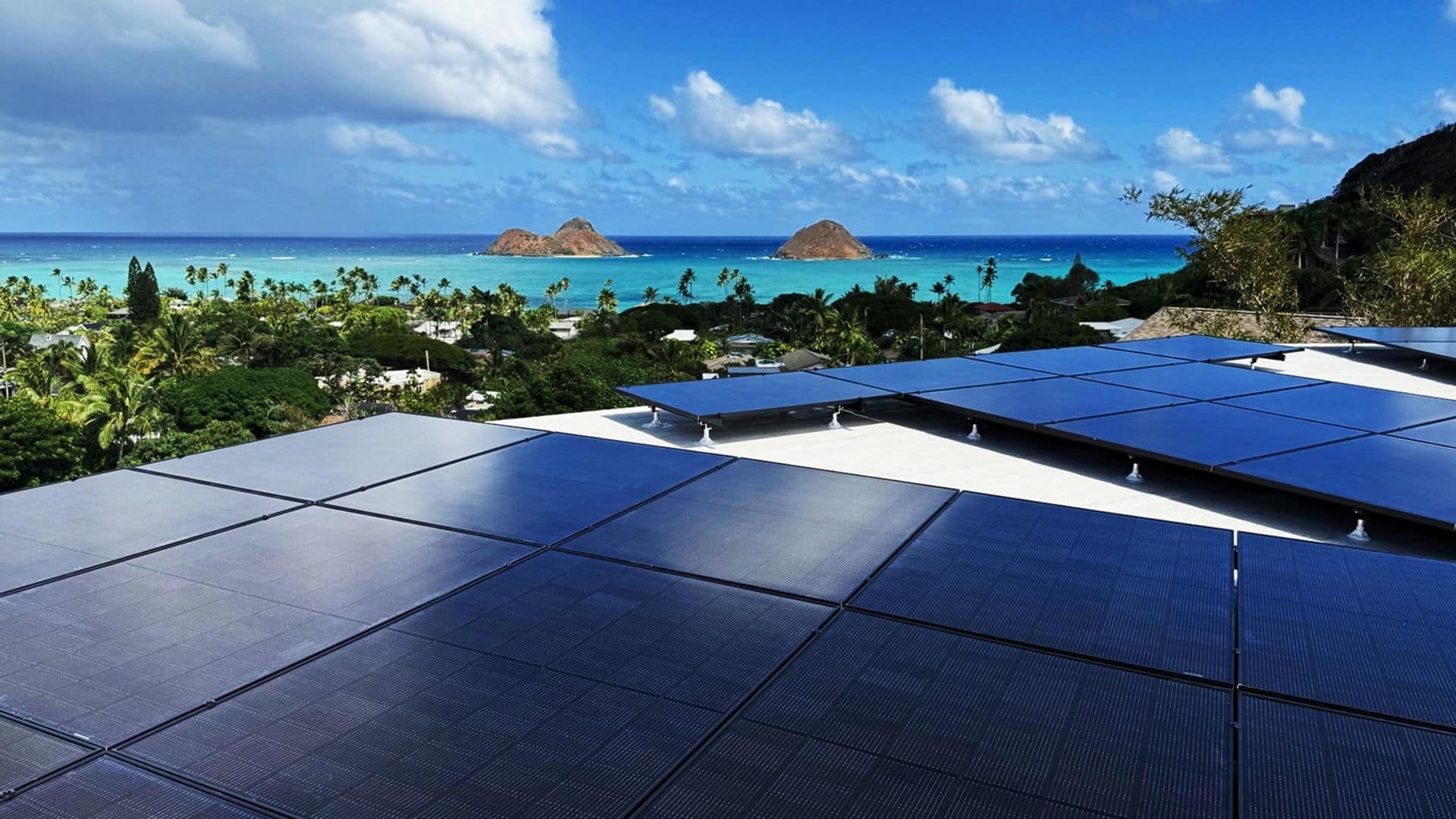 Solar Panel Roof in Lanikai