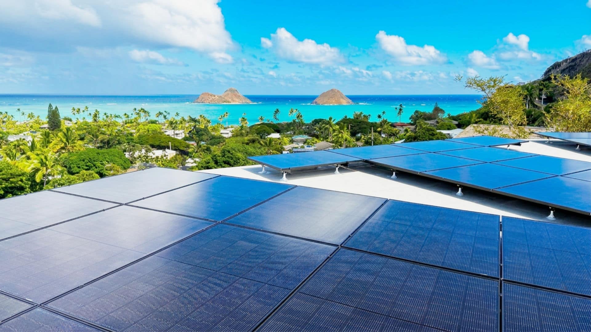 Solar Panel Roof in Lanikai